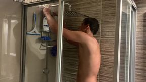 Hot Markus Shower Beforte Getting a Blowjob