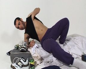 Thin Nasty Dude Likes to Suck His Own Cock