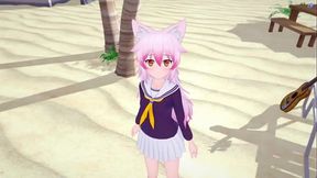 (3D Hentai) Murenase Seton Gakuen - Sexo con Ranka Okami