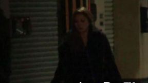 Several ladies nearly lost control as they hurried to the bathroom