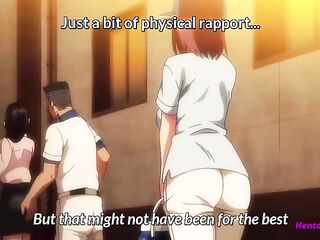 Large titted, Anime doxy is about to get her every day dose of bang and an climax