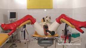 Anal masturbation and self pissing