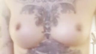 mandii marie riding a gigantic penis point of view style