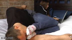 Averys lazy dirty sock worship