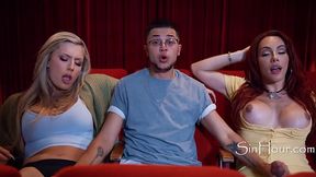 Chips, Popcorn, and Cockcorn Surprise - Jade Venus, Ariel Demure, Nicky Zeal