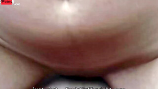Sexy Stepsis Facesitting & Riding - Hardcore Fucking With Big Dick And Creampie