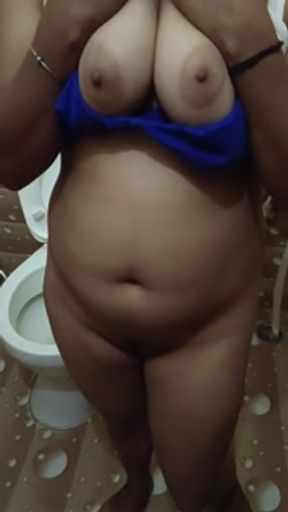 Hot cum with hot piss coming out from her tight pussy