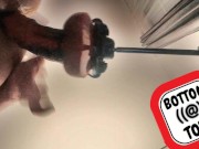 FAAK DRAGON DILDO on my FUCK MACHINE (Bottomtoys : Links bio)