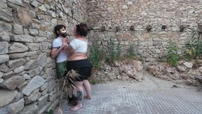 Carry &amp; Reward 6 - Strong BBW Wife Collar Lift, Wall Domination, Edging &amp; Facesitting