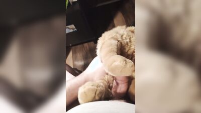 Furry Grinds Doggie Plush And Cums (Full Vid)