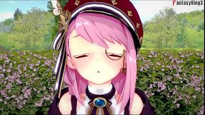 Charlotte blowjob | 1 | Genshin Impact | Full &amp_ Pov version on Sheer &amp_ PTRN: Fantasyking3