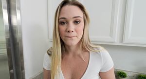 Stepbrother helps his stepsis with her homework with something in exchange