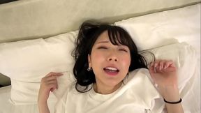 part3 A beautiful woman with a golden ratio erotic body and a soothing personality  Her smile, her blowjob face, and her orgasm face are all erotic! Multiple shots, creampies, and male squirting
