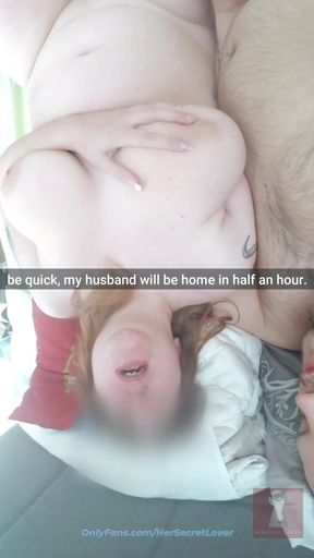 20yo Fan cheats on his girlfriend with me... creampie + cum all over my big tits   Clip 1
