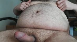 The shaft and the sack are tied