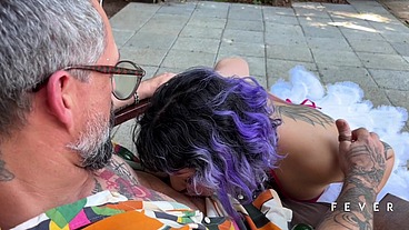 Carnaval no Brasil, peitões em um titfuck espetacular (LIPSIE OPPAI E AQUELE MÁRIO)
