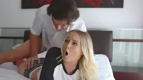 Angelic teen girl can't get enough of Jay's hard cock