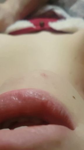 Must-share moment from &quot;I love to TOUCH and SUCK her big BOOBS - Santa claus nipples ORGASM&quot;