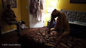 Stretch on the bed