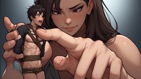 Giantess - Restrained Between Giantess Fingers – Slow, Dominating Size Play | Erotic Audio