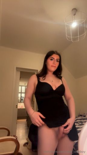 You found me  If you like what you see, there's a lot more waiting for you on my OnlyFans ladyboy playing with her cock