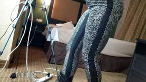 Big Titty Americam Black MILF Worships African Cock