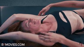 Very ticklish sport girl Grace - Unmerciful tickling by Anna Luna + Four hands tickling (FULL HD MP4)