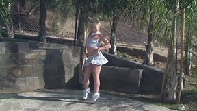 Lil Bit More Takes It Up Her Butt Hole
