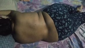 Bed Share With My Stepbrother but I didn't feel like getting dressed, so he give me anal fuck, i don't mind im enjoying