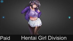 Girl Division Casual Arcade Steam Game Art