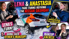 Makeup Laughs and Engine Revving Anastasya Lena 43 Min