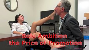 Sole Ambition the Price of Promotion - Boss Mura Suru Foot Worship With Foot Domination WMV