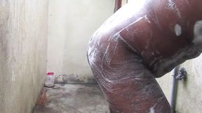Soft and Hard in the Shower Bathing - a Clean Cock Is a Happy Cock