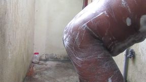 Soft and Hard in the Shower Bathing - a Clean Cock Is a Happy Cock