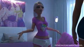 Futa Love Amy's Big Wish E2 Docking Creampie Hentai