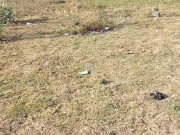 Pissing at public place and showing tiny dick at mall