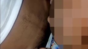 BBC delivery boy deepthroats and chokes on thick white cream