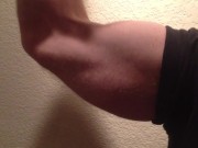 Bicep Flex Up Close