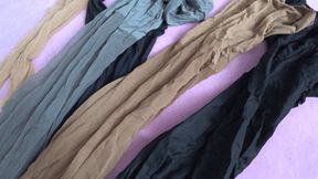 LorY and 5 pairs of nylon pantyhose will make you cum bb