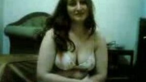 Filming my cute chubby wife's big tits and her big jiggly ass