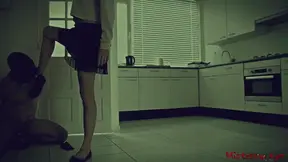 Locked In by Cuckolding Mistress While She Goes Out on Date Night