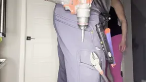 Hot MILF teases handyman before getting creampied