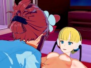 Pokemon - Futanari Elesa Fucks Skyla 3D Hentai