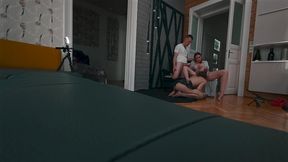 s5e4 bts pt1: step mom & fanta sie blowjob prep in sexy tease setup?