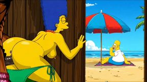 Beach Bitch: Married Housewife Gets Fucked On The Beach