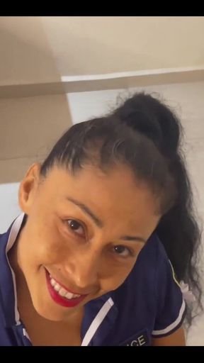 The Policewoman Wants Your Cum in Her Mouth