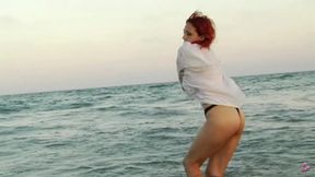 Justine, a Redhead Temptress
