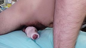 humping my fake pussy and cumming inside thinking about that perfect ass