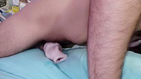 humping my fake pussy and cumming inside thinking about that perfect ass