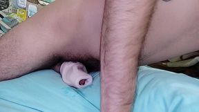 humping my fake pussy and cumming inside thinking about that perfect ass